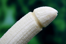 suggestieve banaan