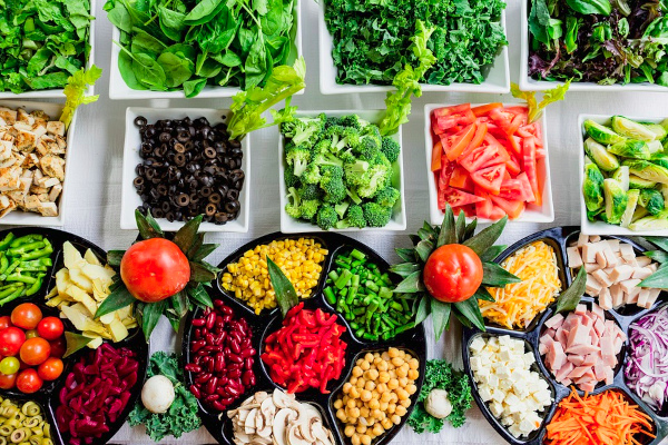 vegetarisch buffet